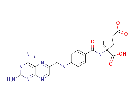 N-[4-[[(2,4-diamino-6-pteridinyl)methyl]methylamino]benzoyl]-L-glutamic acid
